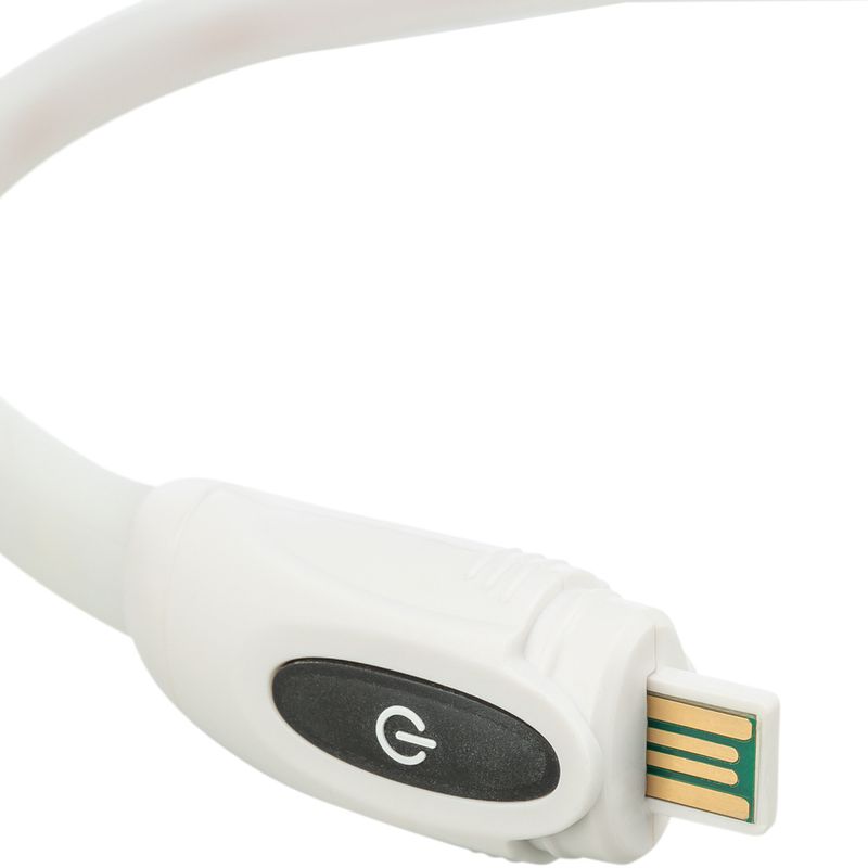 Trixie Flash Light Ring USB Silicone Size XS - XL: 65cm Neck Circumference, 16mm Wide