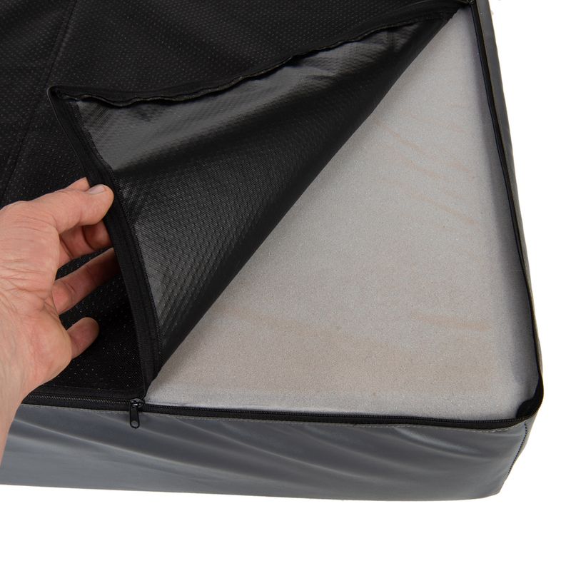 The hygienic Granit dog bed L 120 x W x H 100 x 15 cm