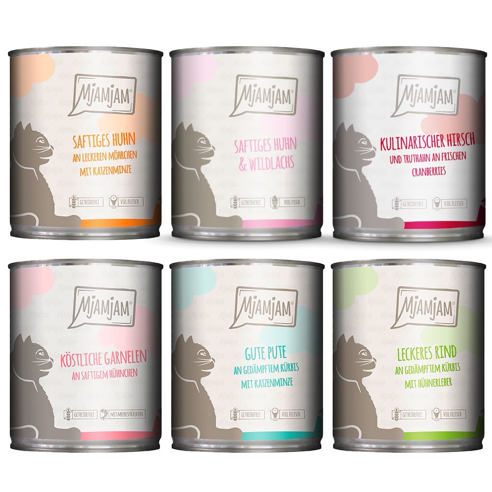 Mixpack MjAMjAM 6 x 800g Mixed Pack (6 Varieties)