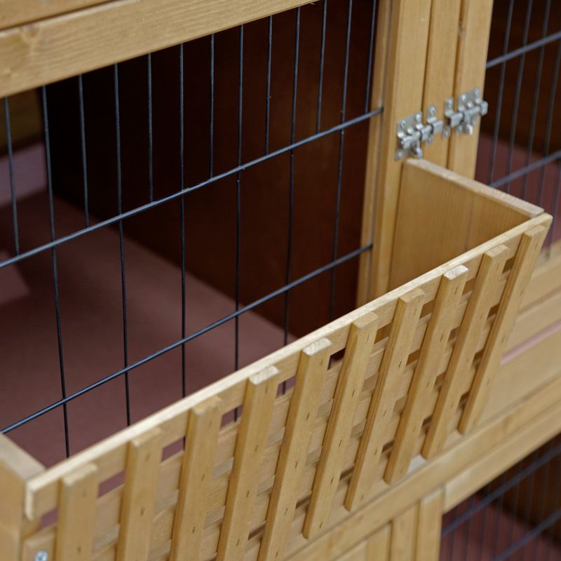 Kerbl Pet Rodent Hutch South Tyrol 125 x 87 x 142cm (L x W x H) (2 packages)