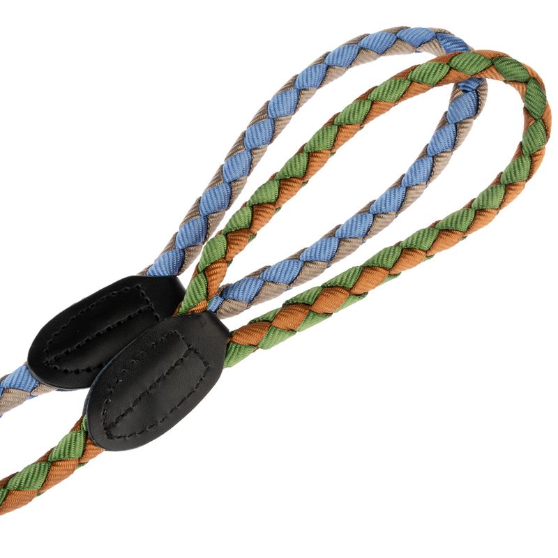 TIAKI Retriever Leash Twist 170 cm long, diameter 12 mm - green/brown