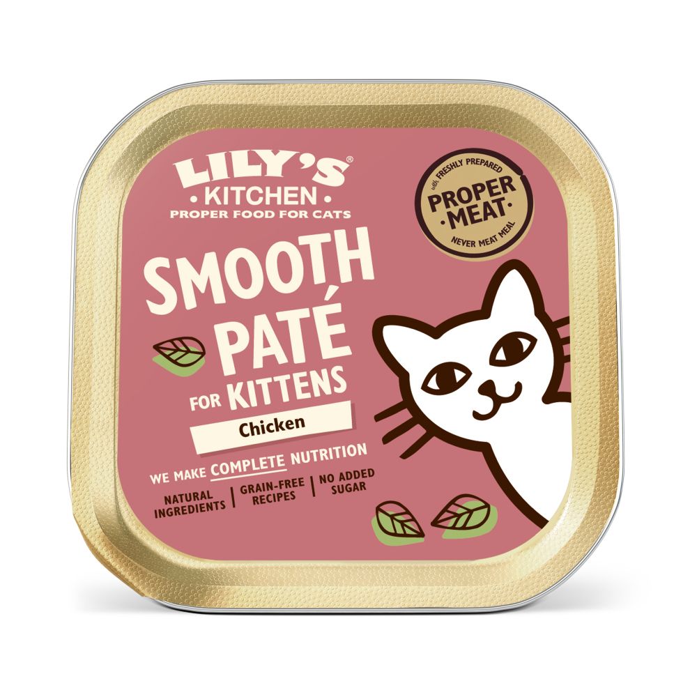 Lily's Kitchen Kitten Smooth Paté Selection 19 x 85g Chicken
