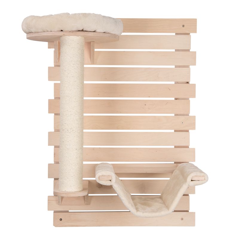 Natural Paradise Wall Scratching Board - Dahlia Cream