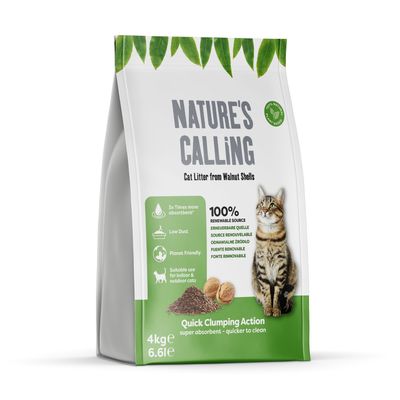 Nature's Calling Cat Litter 4kg