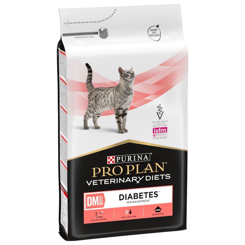 PURINA PRO PLAN Veterinary Diets Feline DM ST/OX - Diabetes Management 1.5kg