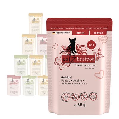 catz finefood Kitten 12 x 85g 12 x 85g