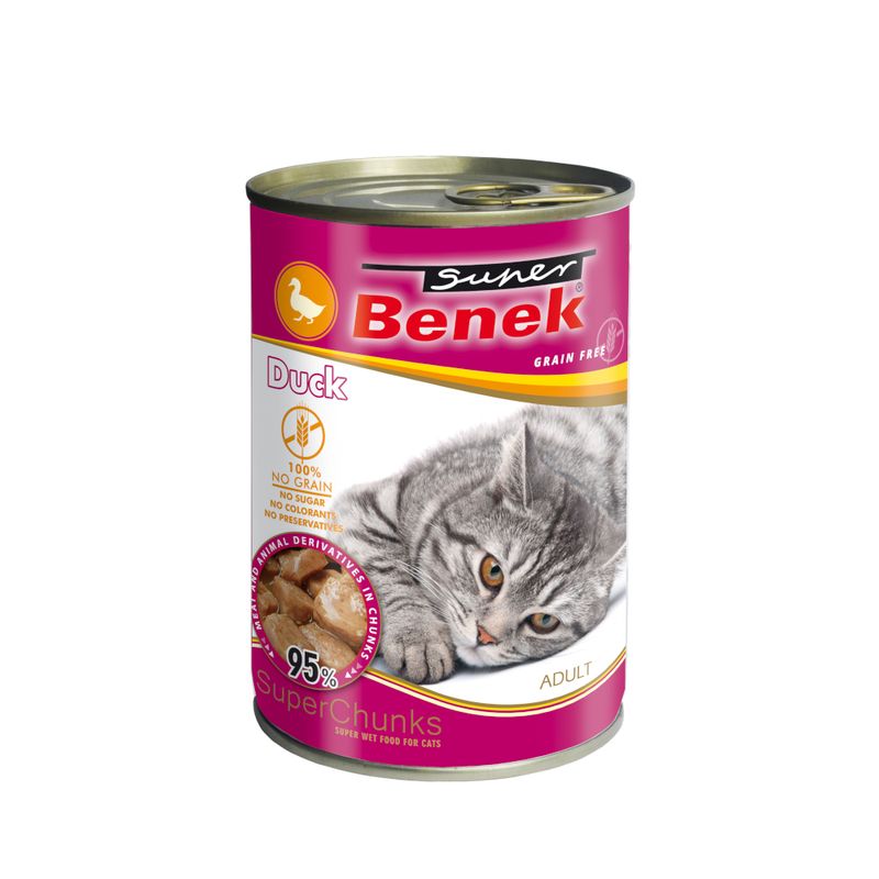 Super Benek grain-free chunks Saver Pack 20 x 415 g Veal in sauce
