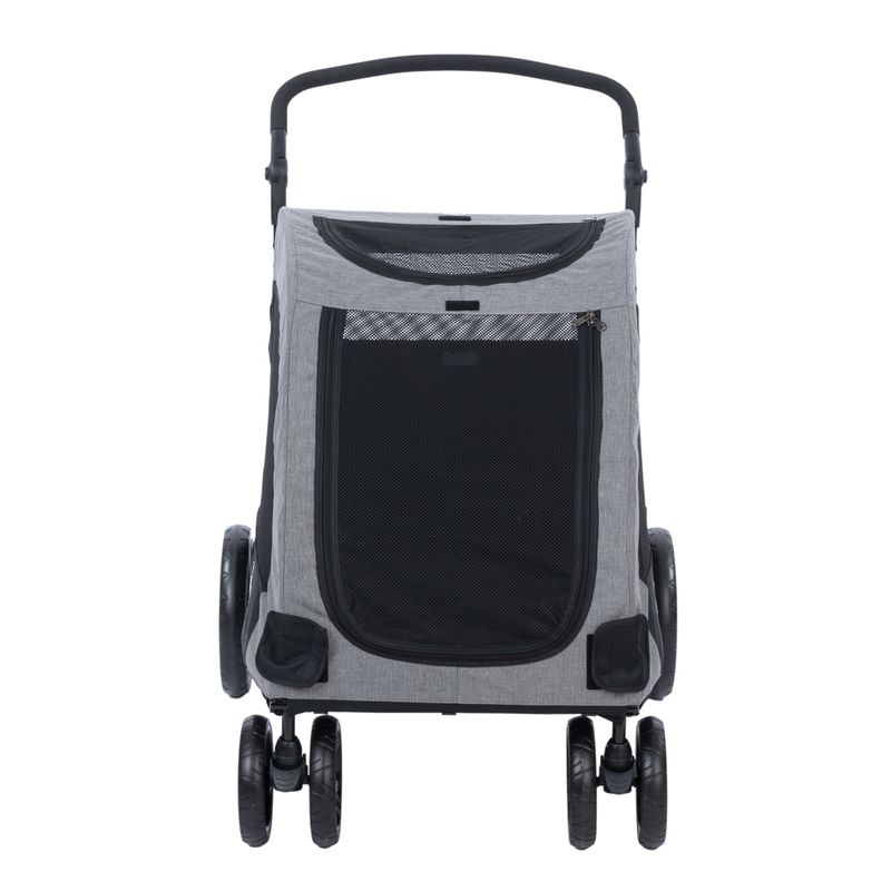 Nomad Tales Spirit Pet Stroller - Stone 95 x 82 x 120 cm (L x W x H), up to 40kg capacity
