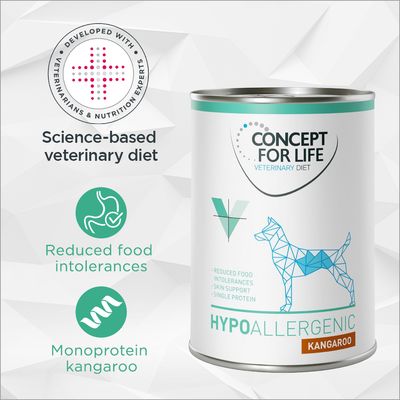 Concept for Life Veterinary Diet Hypoallergenic - Kangaroo 6 x 400g