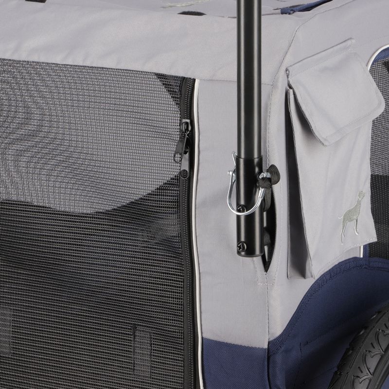 HAFENBANDE Cabby M Bicycle Trailer incl. 2 couplings 125 x 67 x 105 cm (L x W x H) / up to 25kg