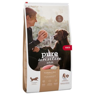 mera Pure Sensitive Adult Turkey & Rice 12.5kg