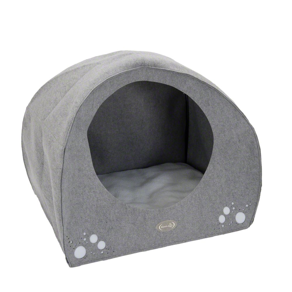 Igloo Dog Den - Grey 71 x 54 x 57 cm (L x W x H)