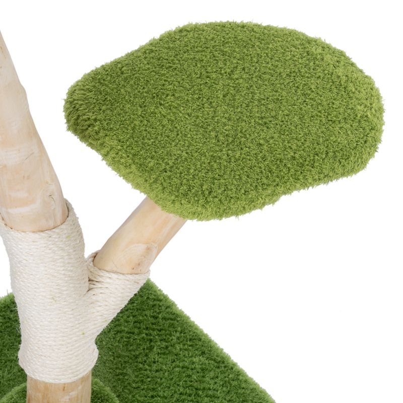 TIAKI Nature Willow scratching post green