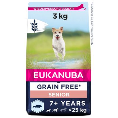Eukanuba Senior Small & Medium Breed Grain-Free - Ocean Fish 12kg