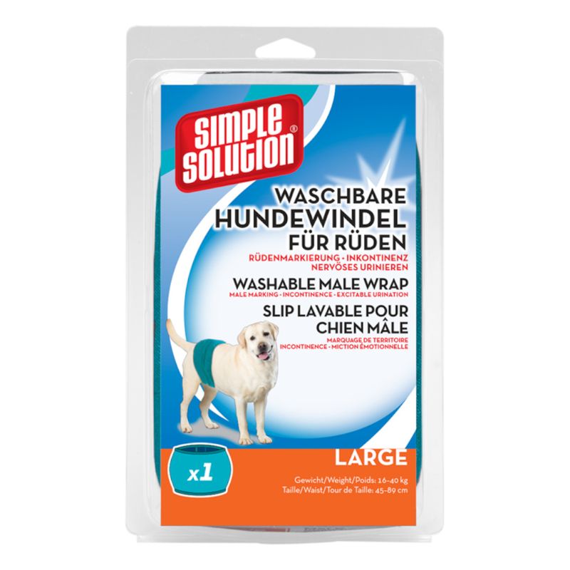 Simple Solution Washable Dog Nappy - Male Size S, 1 Piece