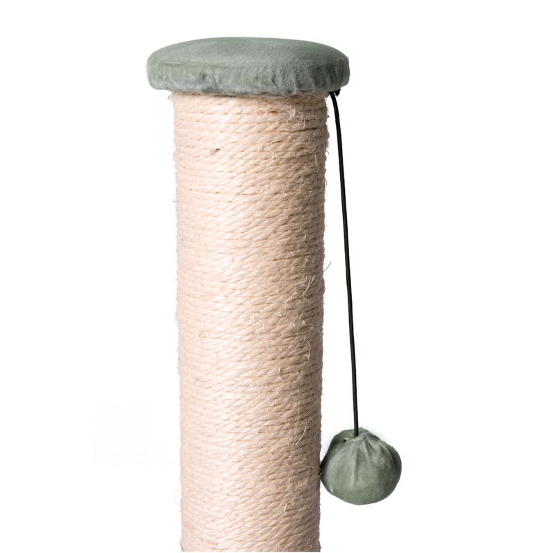 Simon's Cat Scratching Post Grey / Green