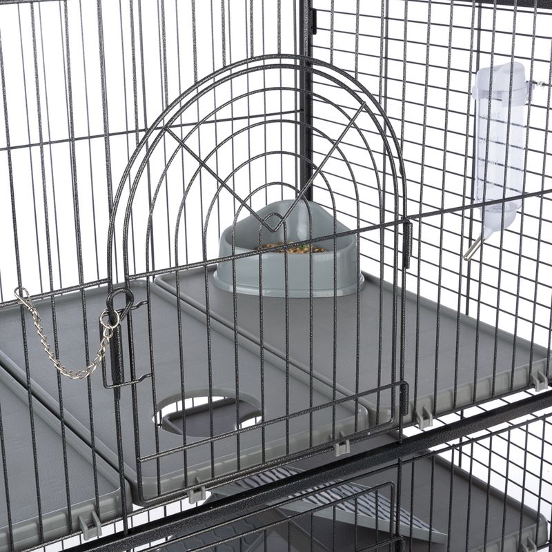 TIAKI Villa Small Pet Cage Main Cage: 79 x 52 x 99.5cm (L x W x H)