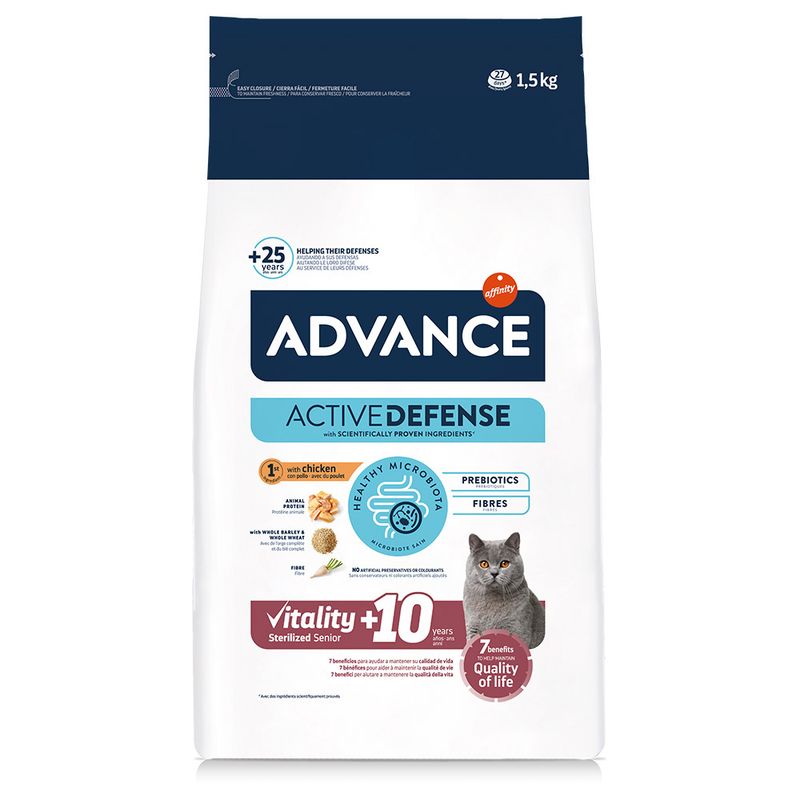 Affinity Advance Sterilised Senior 10+ with Chicken 1.5kg