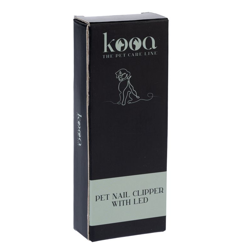 kooa Claw Clippers with LED 13 x 5 x 2 cm (L x W x H)