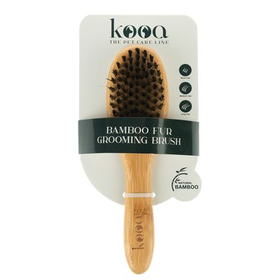 kooa Bamboo Grooming Brush L 22 x W 6cm