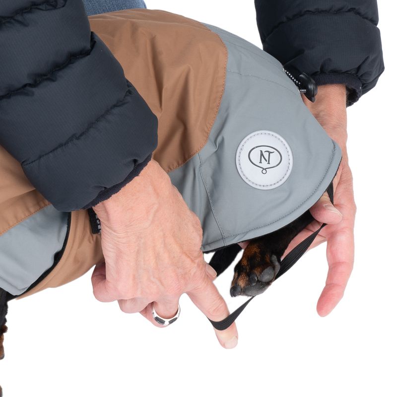 Nomad Tales Bloom Dog Coat - Warm Taupe approx. 30cm (Back Length)