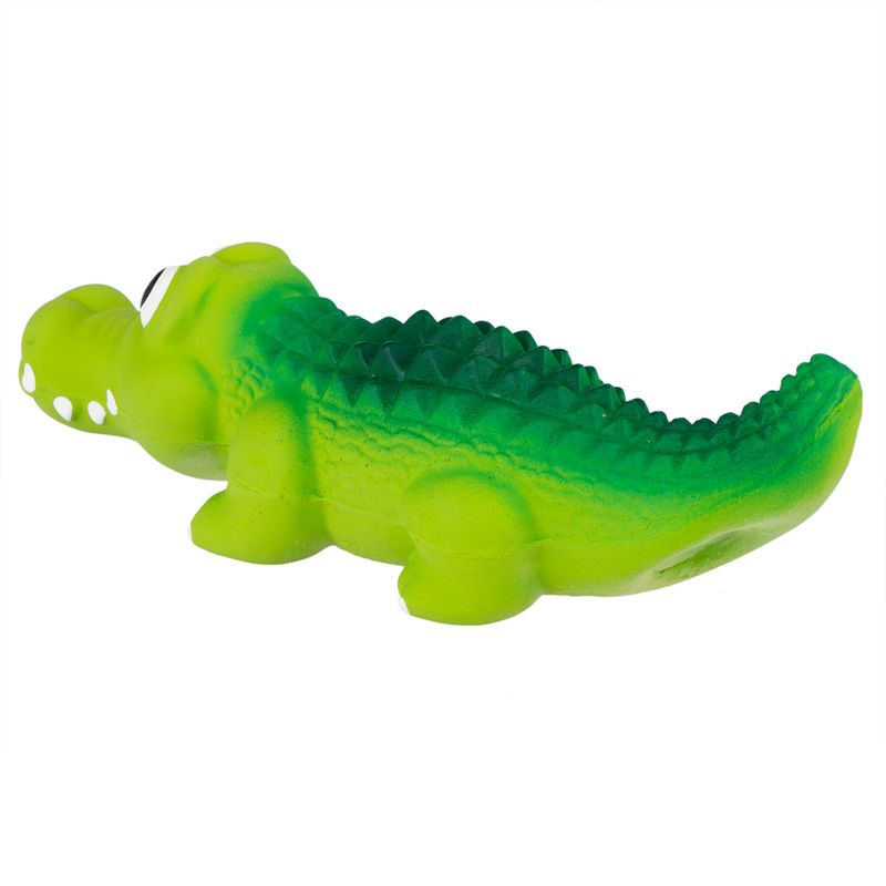 Dog Toy Latex Crocodylus approx. L 20 x W 6 x H 5 cm