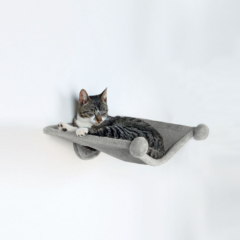 Trixie lying trough for wall mounting grey