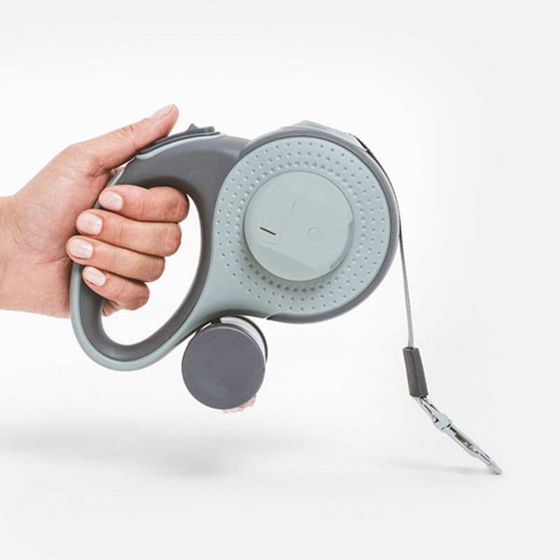 Nomad Tales Calma Retractable Lead Set - 8m 1 Set (Lead, Poo Bag Dispenser & Torch)