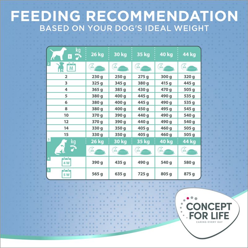 Concept for Life Large Puppy & Junior 1.5kg