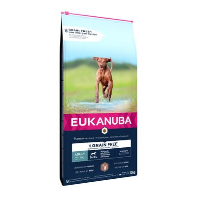 Eukanuba Grain Free Adult Wild 12kg
