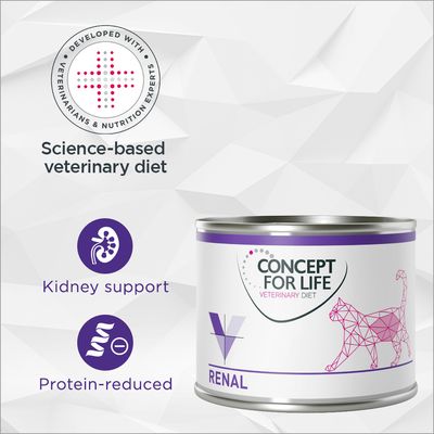 Concept for Life Veterinary Diet Renal Chicken 6 x 200g