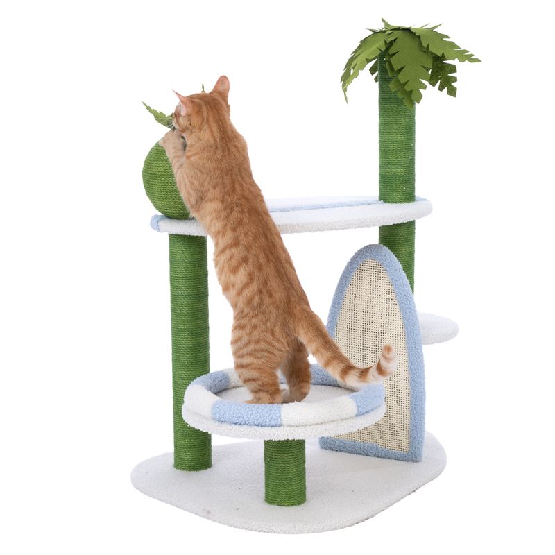 TIAKI Surfer Scratching Tree Green/White/Blue