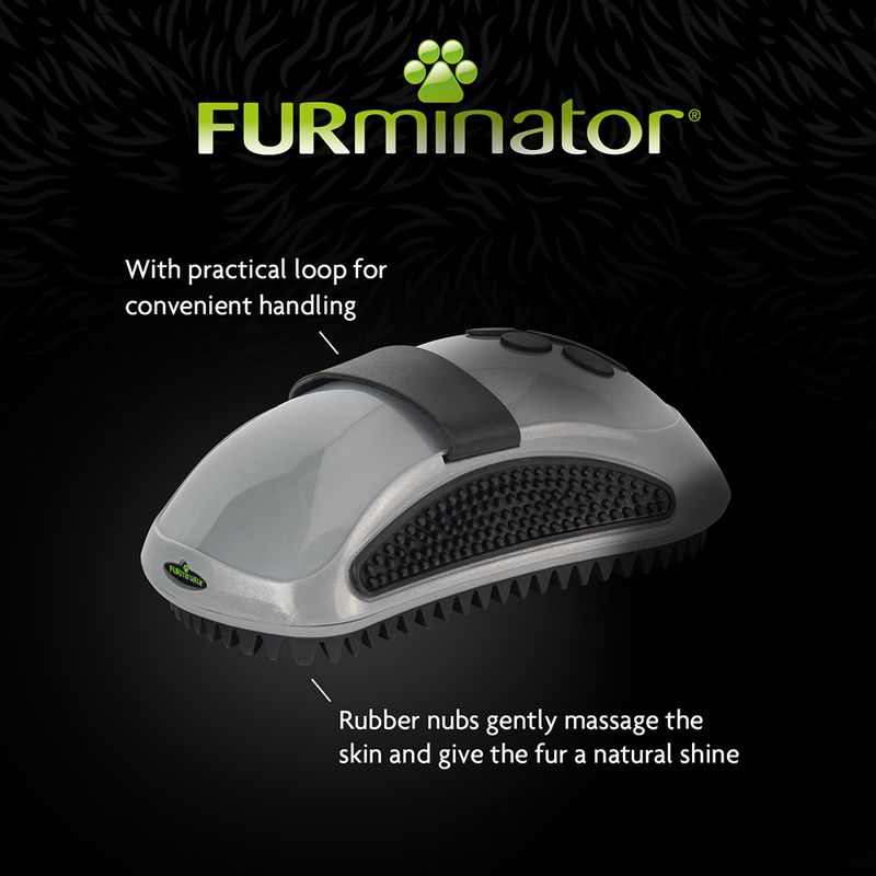 FURminator Curry Comb for Dogs 12 x 6 x 4 cm (L x W x H)