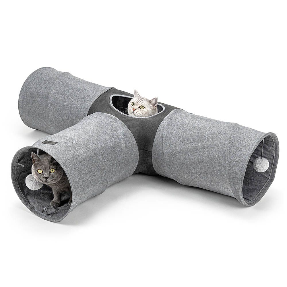 Lionto 3-way Cat Tunnel 30 x 120 x 80cm (L x W x H)