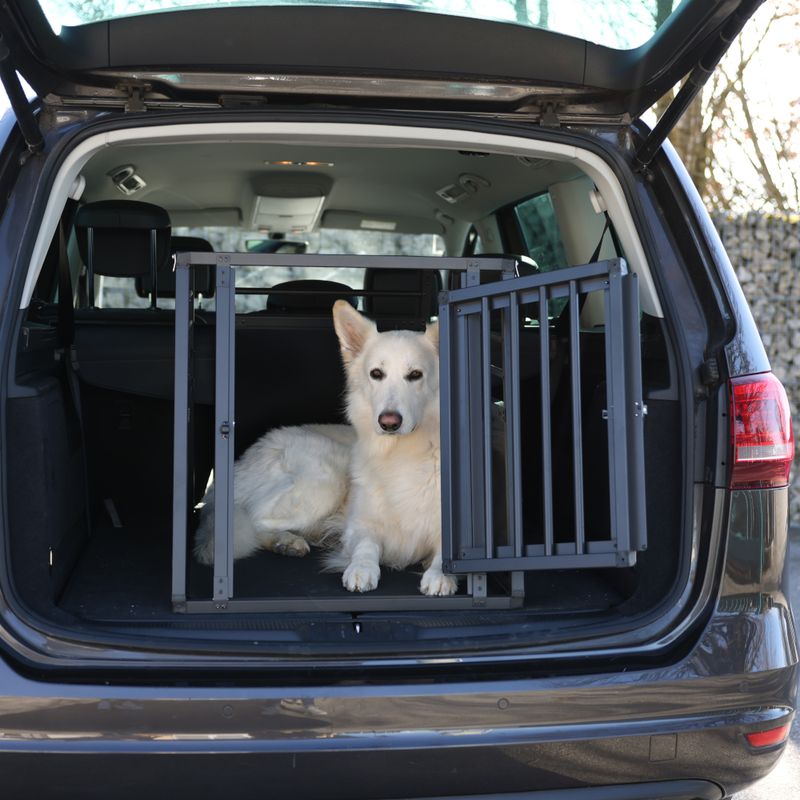 Kerbl Pet Transport Box Vacation - Graphite 77 x 55 x 50cm (L x W x H)