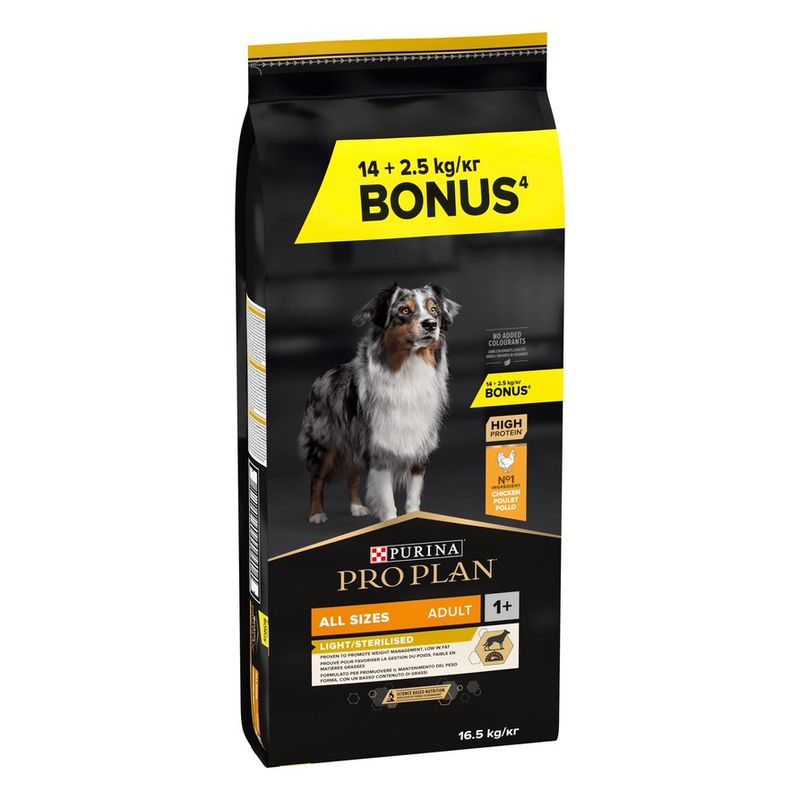 16.5kg/14kg PURINA PRO PLAN Dry Dog Food - 2.5kg/2kg Free! * Large Robust Adult Everyday Nutrition (16.5kg)