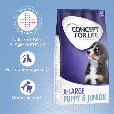 Concept for Life X-Large Puppy & Junior 1.5kg