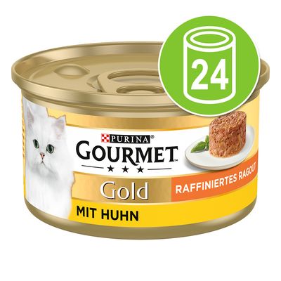 Gourmet Gold Refined Ragout Saver Pack 24 x 85g Mixed Pack with Vegetables
