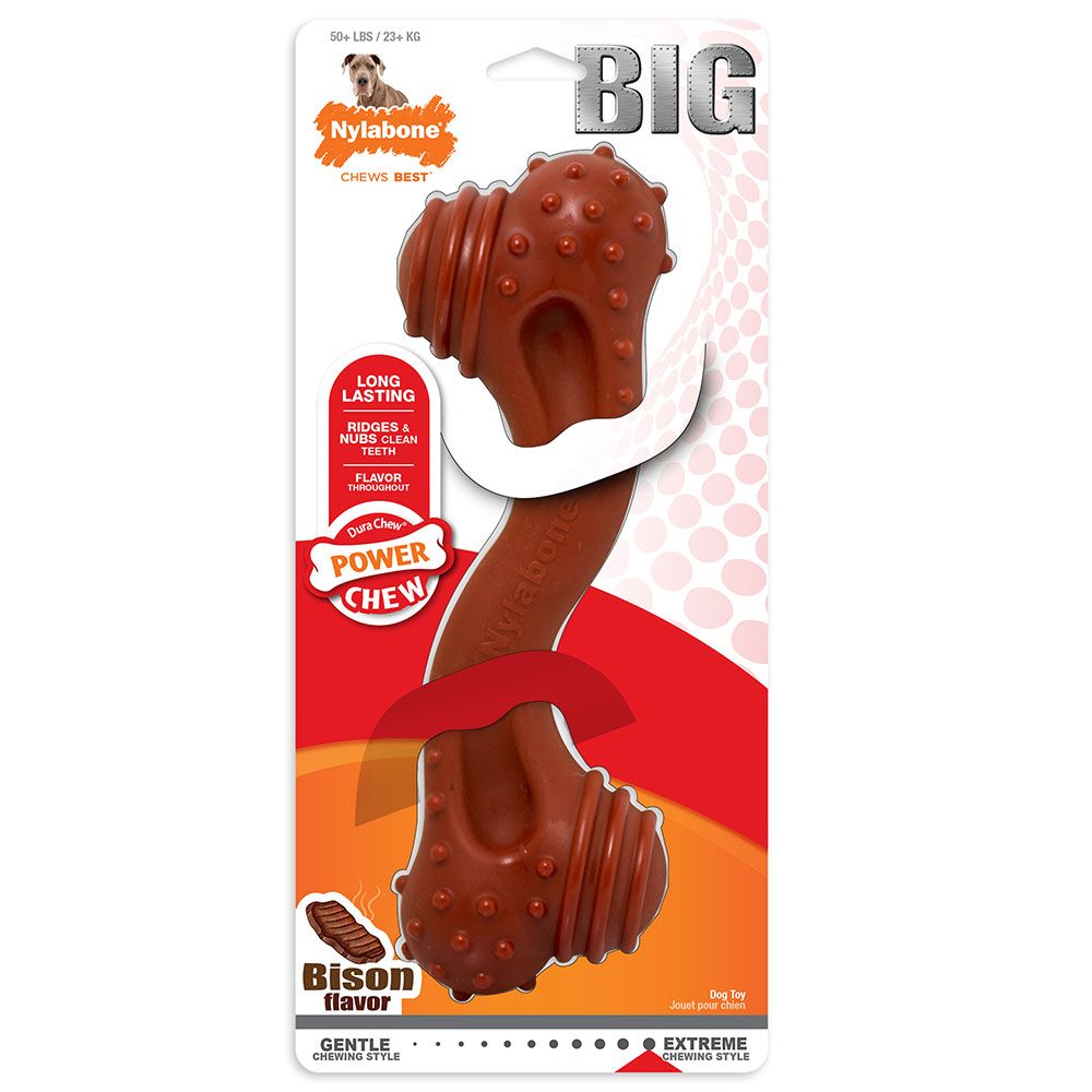 Nylabone DuraChew Monster Bone - Bison Large