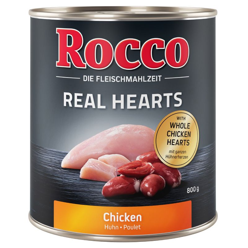 Rocco Real Hearts Saver Pack 24 x 800g Mixed Pack
