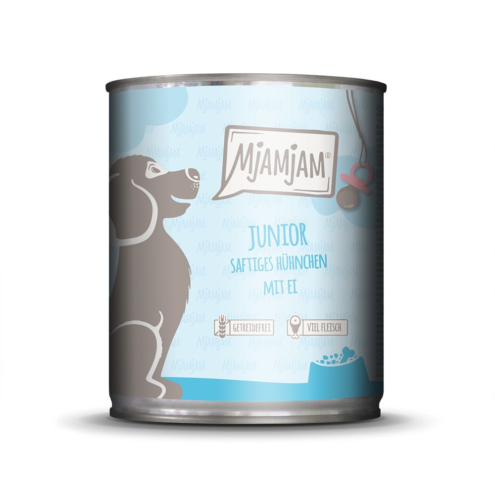MjAMjAM Junior 6 x 800g Chicken with Egg