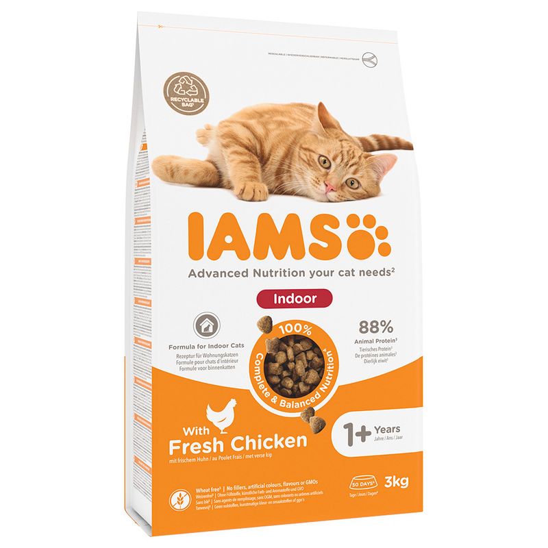 IAMS Advanced Nutrition Indoor Cat with Chicken 10kg