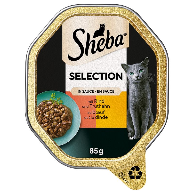 Sheba Varieties 22 x 85g Classic Duck & Chicken
