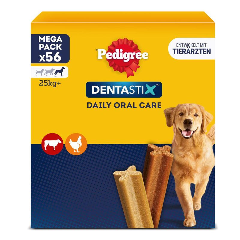 Pedigree Dentastix - Daily Oral Care for Large Dogs (>25kg) 28 Sticks