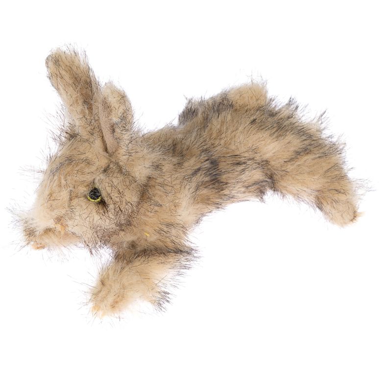 TIAKI Wild Rabbit Plush Dog Toy 20 x 7 x 12 cm (L x W x H)