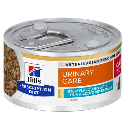 Hill's Prescription Diet c/d Multicare Stress Stew with Tuna & Vegetables 24 x 82g