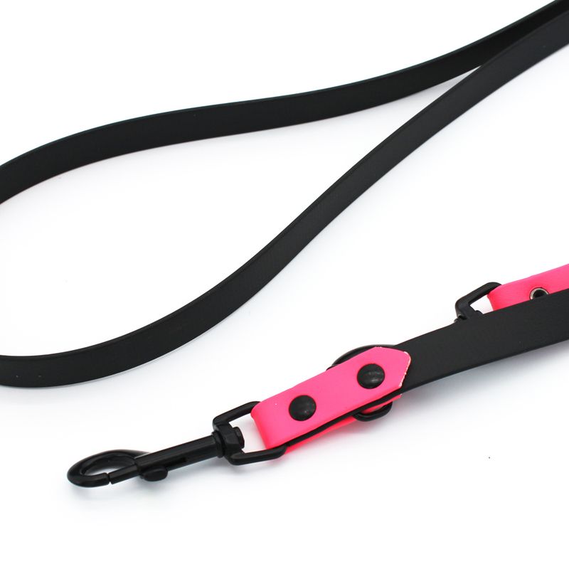 Heim Riveted Lead - Black / Pink 240cm long, 19mm wide