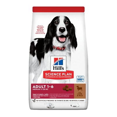 Hill's Science Plan Adult 1-6 Medium with Lamb & Rice DO NOT USE