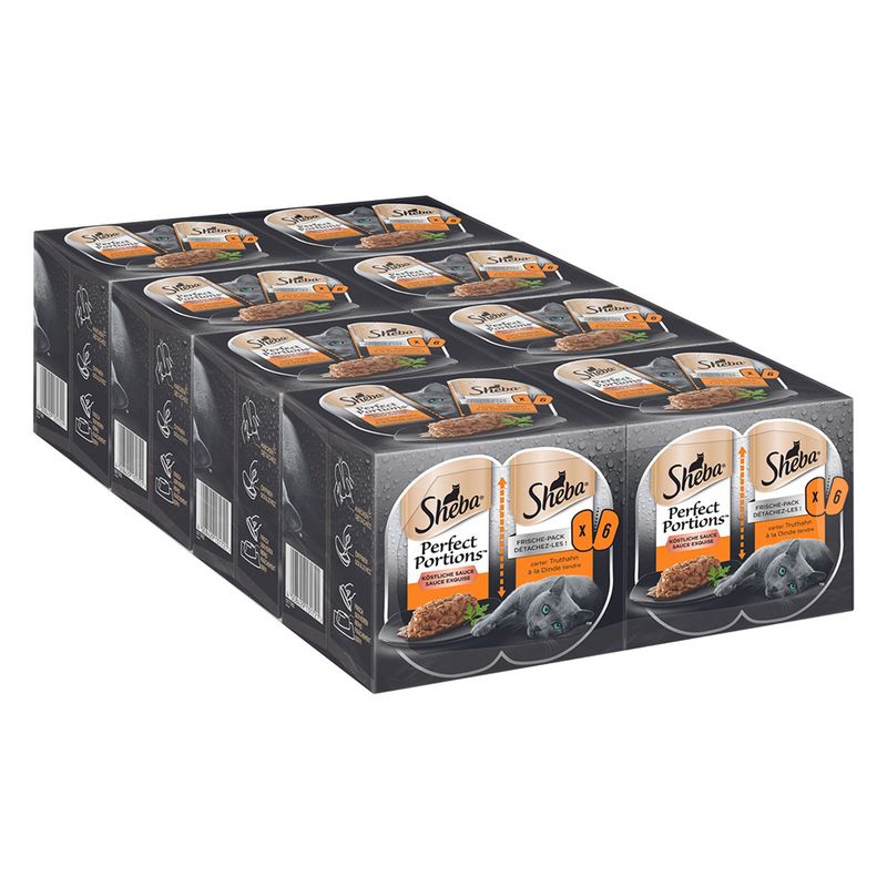 Sheba Perfect Portions Saver Pack 96 x 37.5g Chicken in Loaf