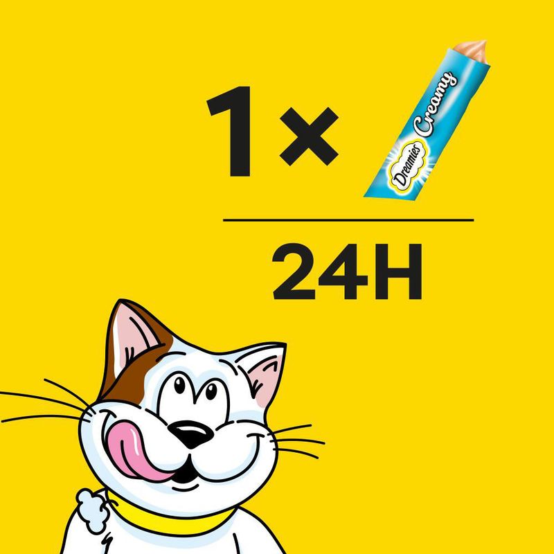 Dreamies Creamy Snacks Chicken (4 x 10g)